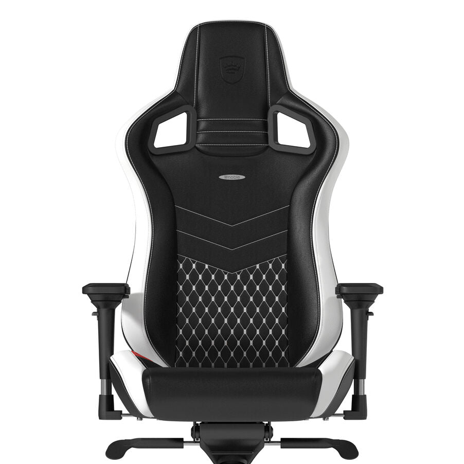 EPIC Real Leather Black/White/Red