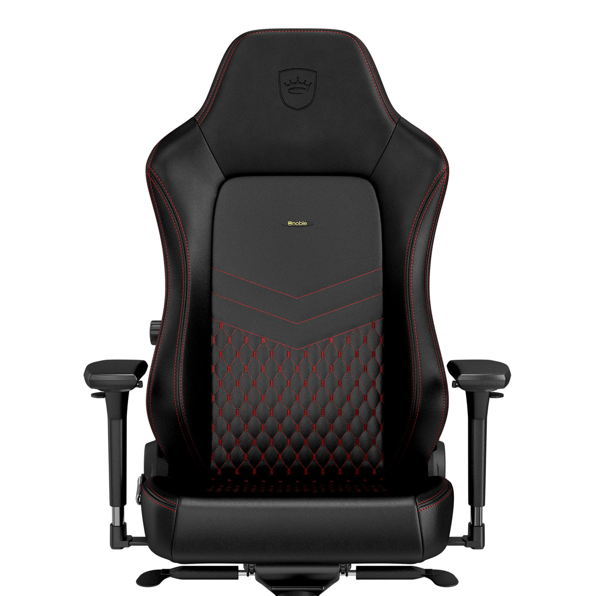 HERO Real Leather Black/Red