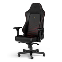 HERO Real Leather Black/Red