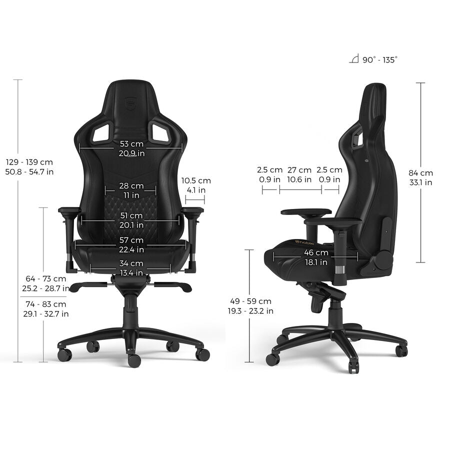 EPIC Real Leather Black