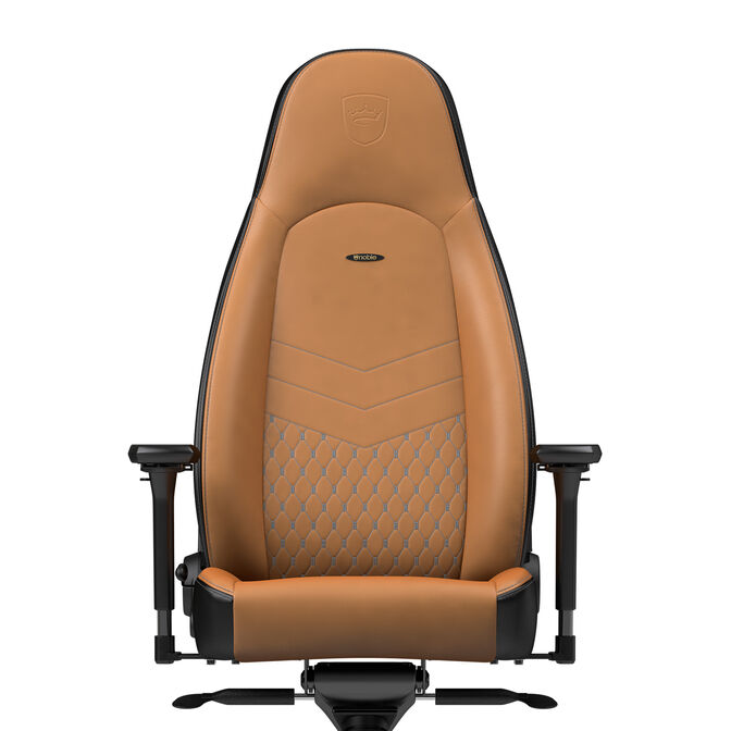 ICON Real Leather Cognac/Black