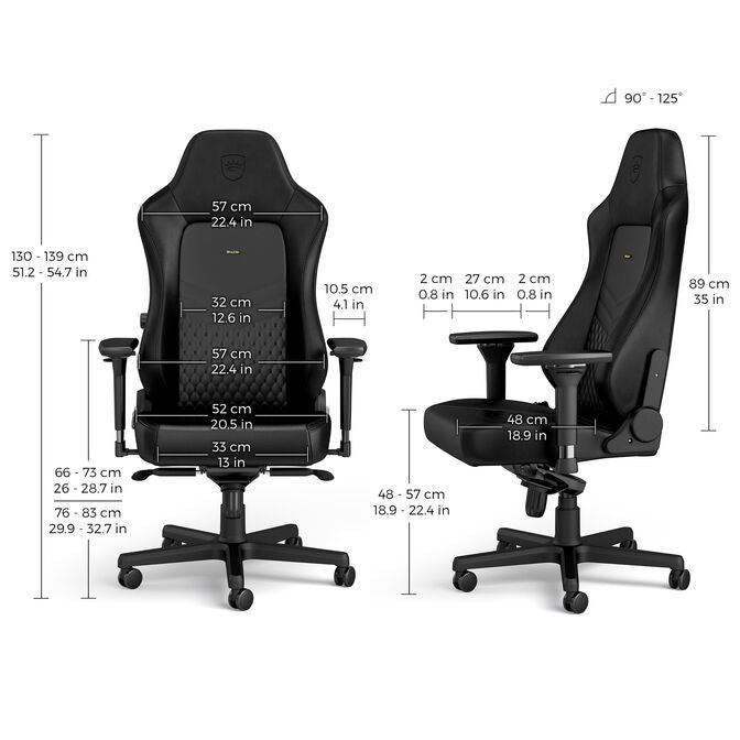 HERO Real Leather Black