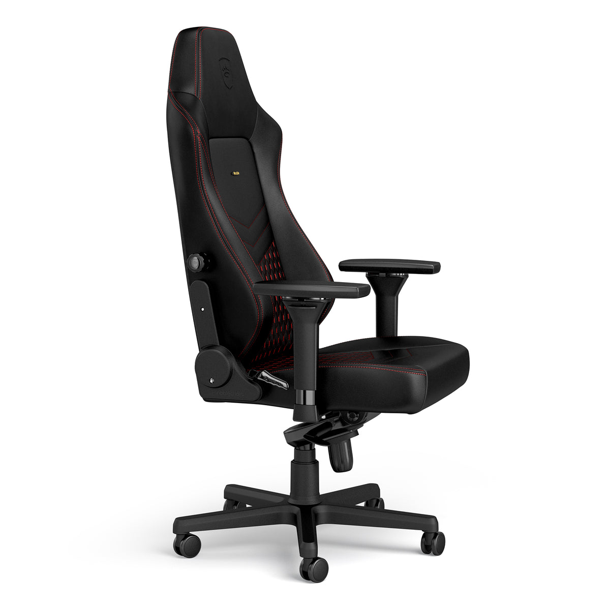 HERO Real Leather Black/Red